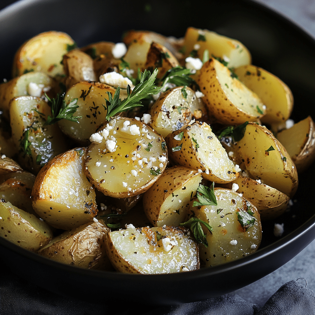 Lemon Greek Potatoes