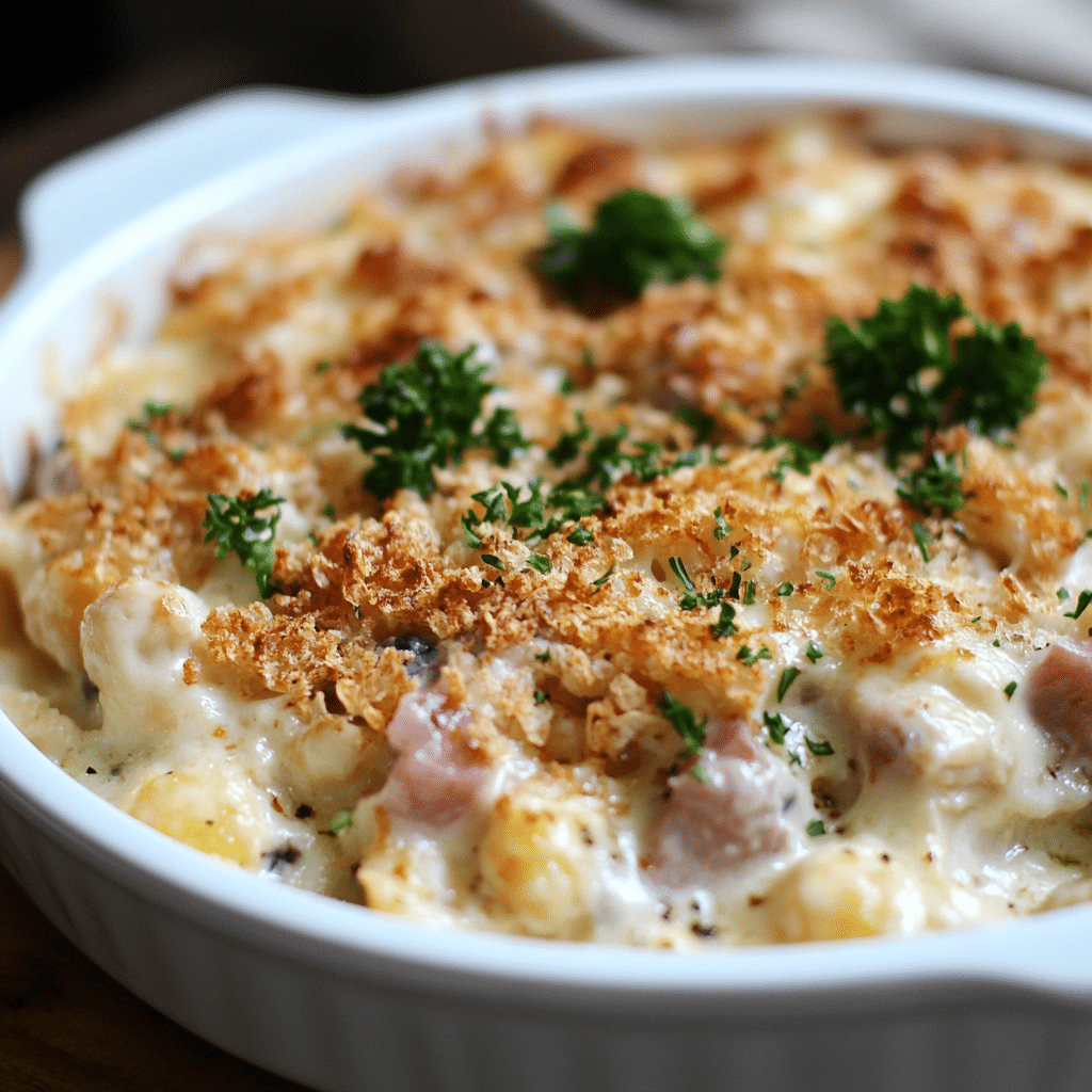 Chicken Cordon Bleu Casserole