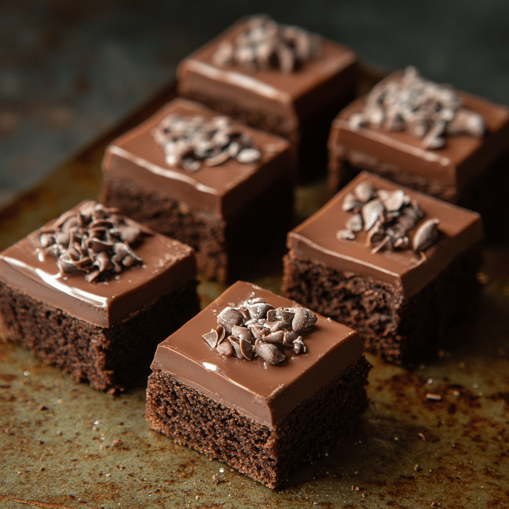 Brownie Petit Fours