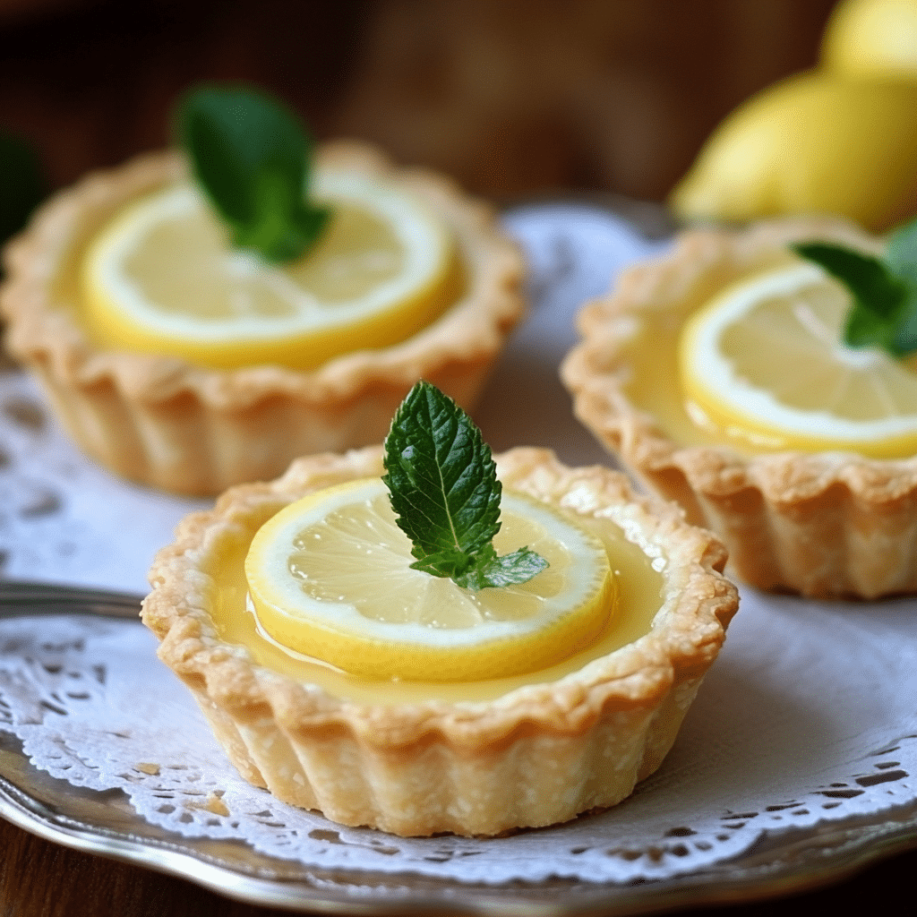 Lemon Tartlets Recipe