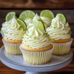 Margarita Cupcakes with Tequila Lime Frosting