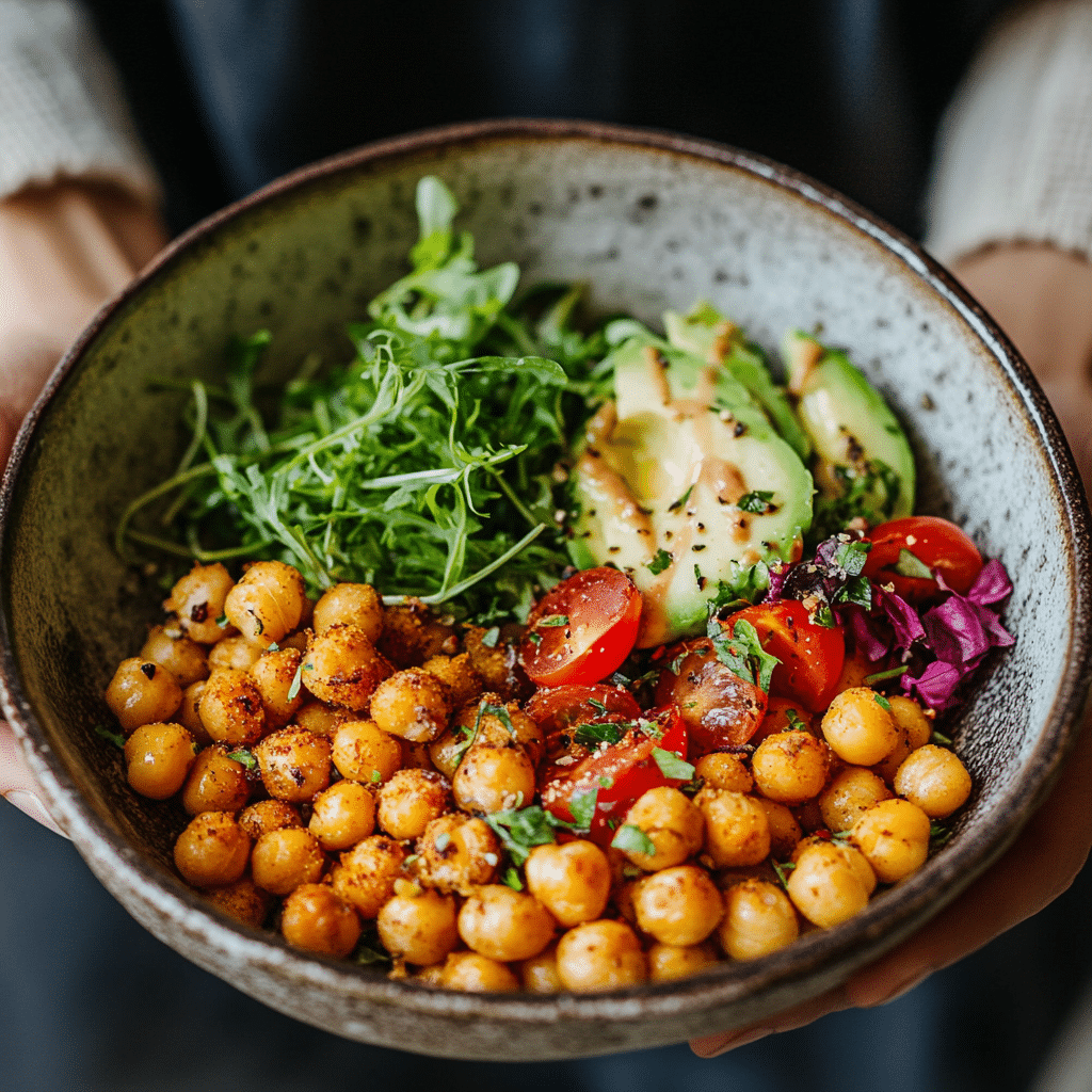 Crispy Roasted Chickpeas