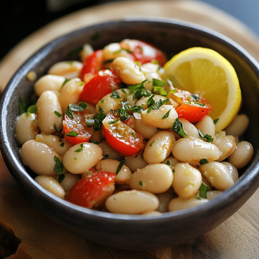 Lemony White Bean Salad