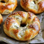 Mozzarella Stuffed Soft Pretzels
