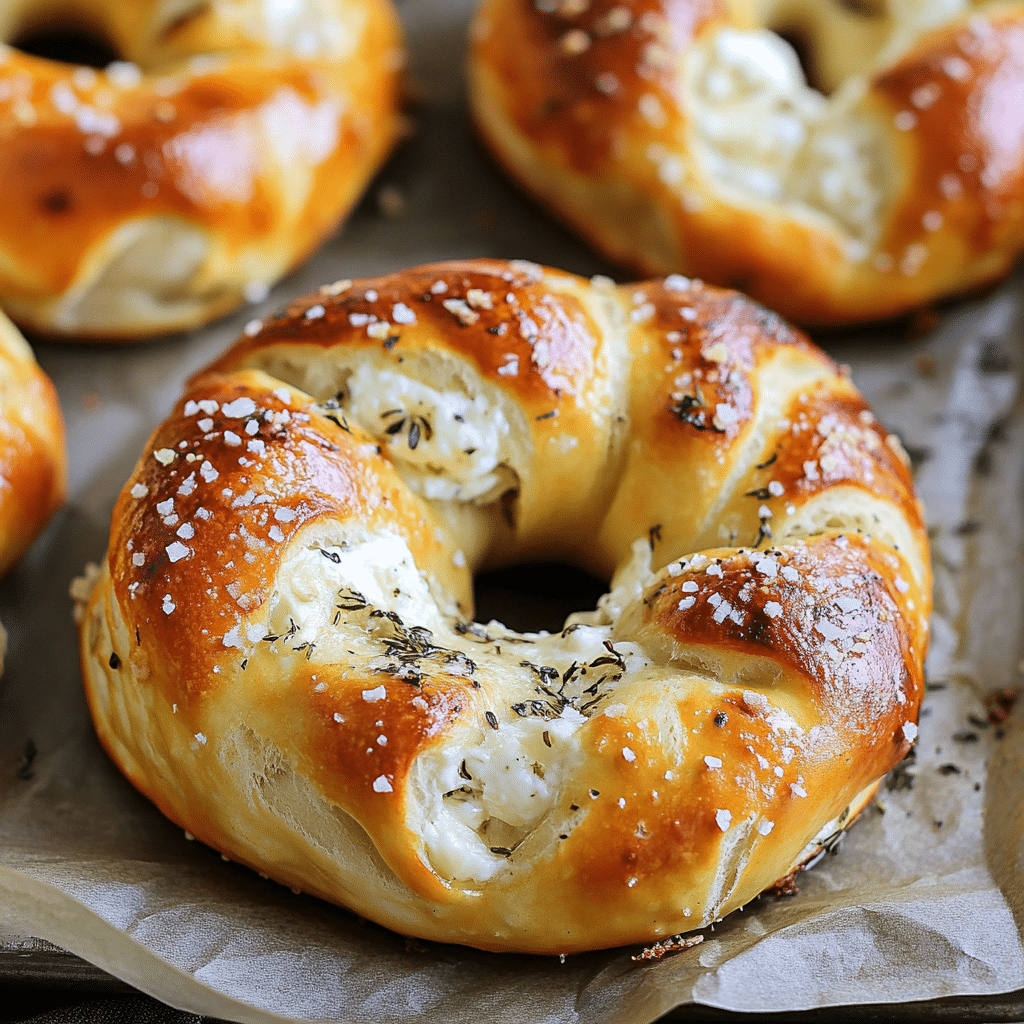 Mozzarella Stuffed Soft Pretzels