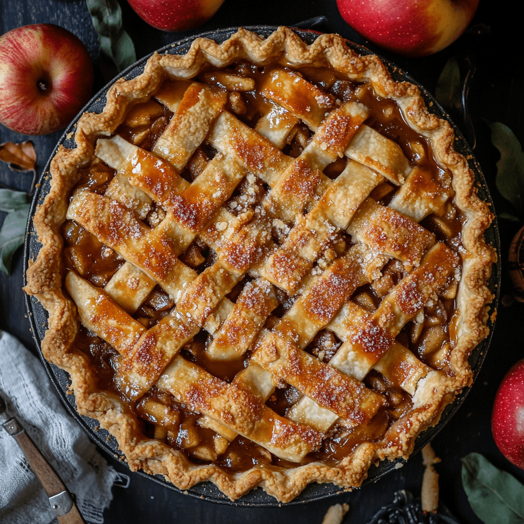 Dutch Caramel Apple Pie