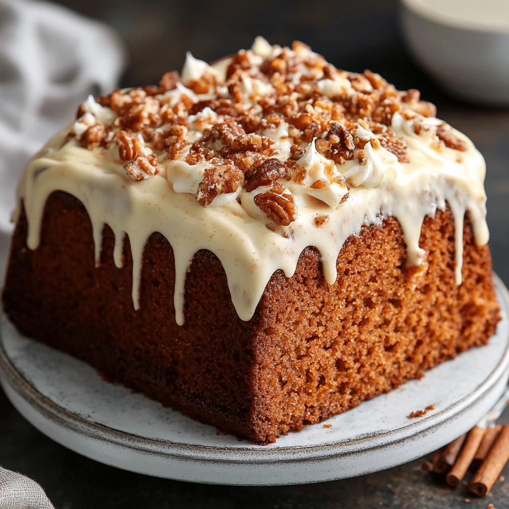 Carrot Pound Cake Recipe
