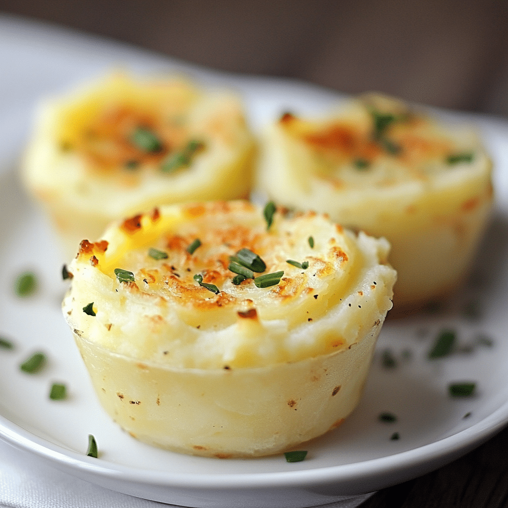 Mashed Potato Cups Recipe