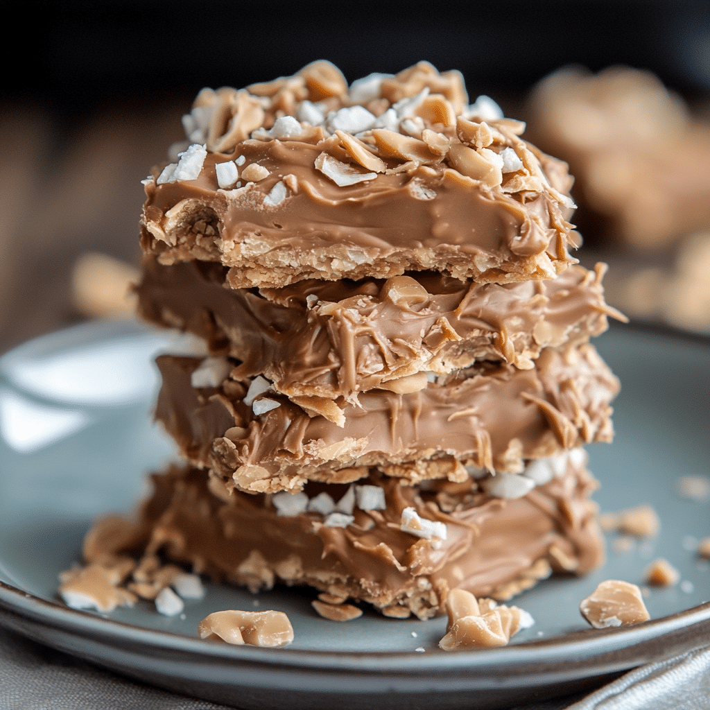 Easy No-Bake Peanut Butter Haystacks