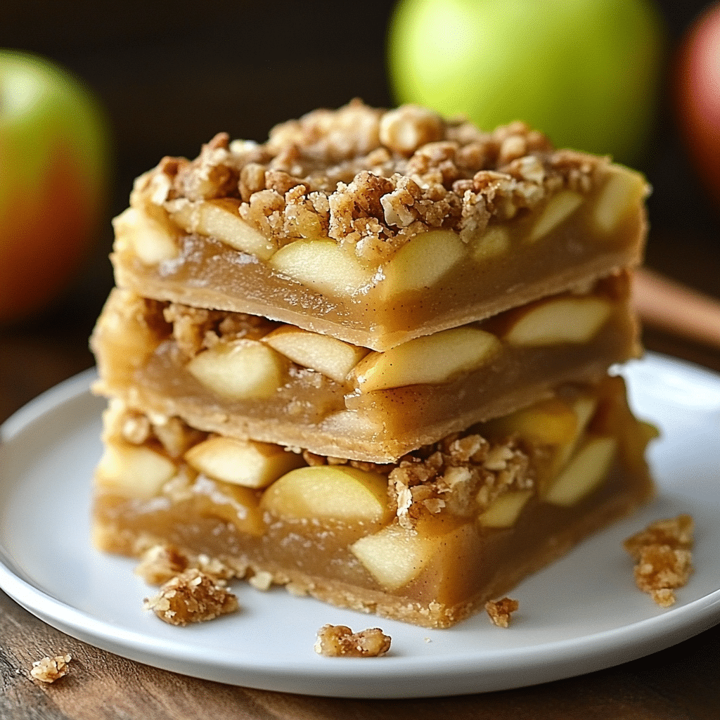 No-Bake Apple Pie Bars