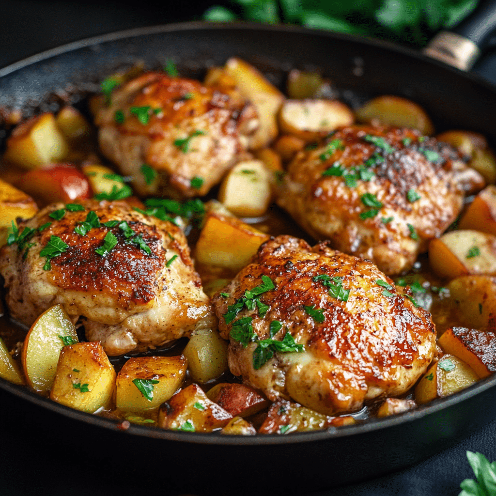 Apple Chicken Skillet