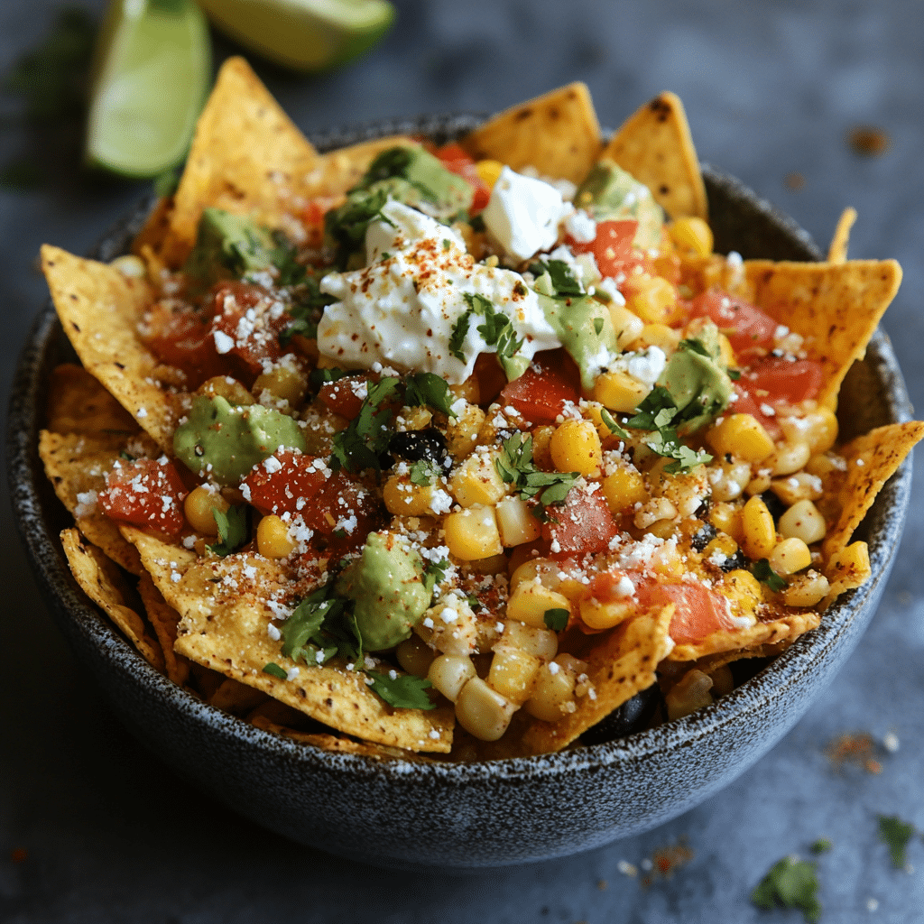 Mexican Street Corn Nachos