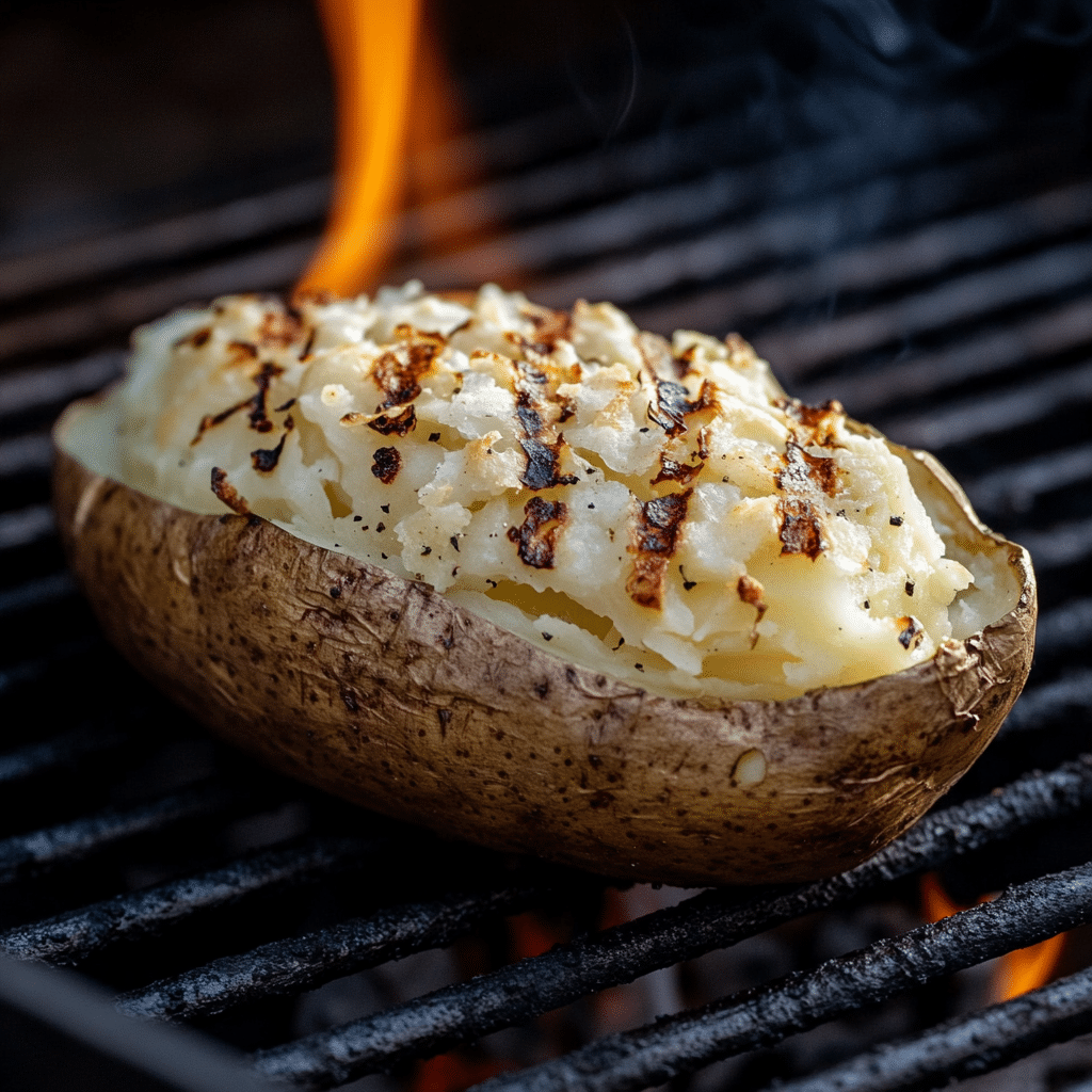 Baked Potato On The Grill