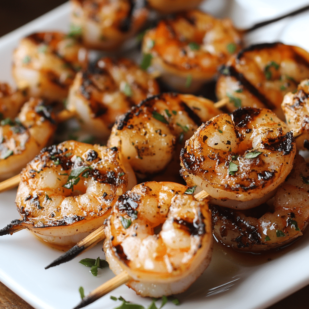 Grilled Shrimp Skewers
