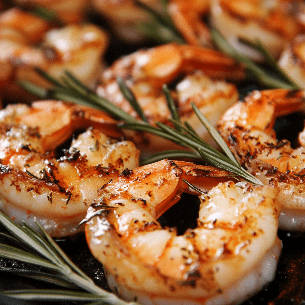 Grilled Shrimp With Rosemary