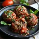 Smoked Stuffed Meatballs