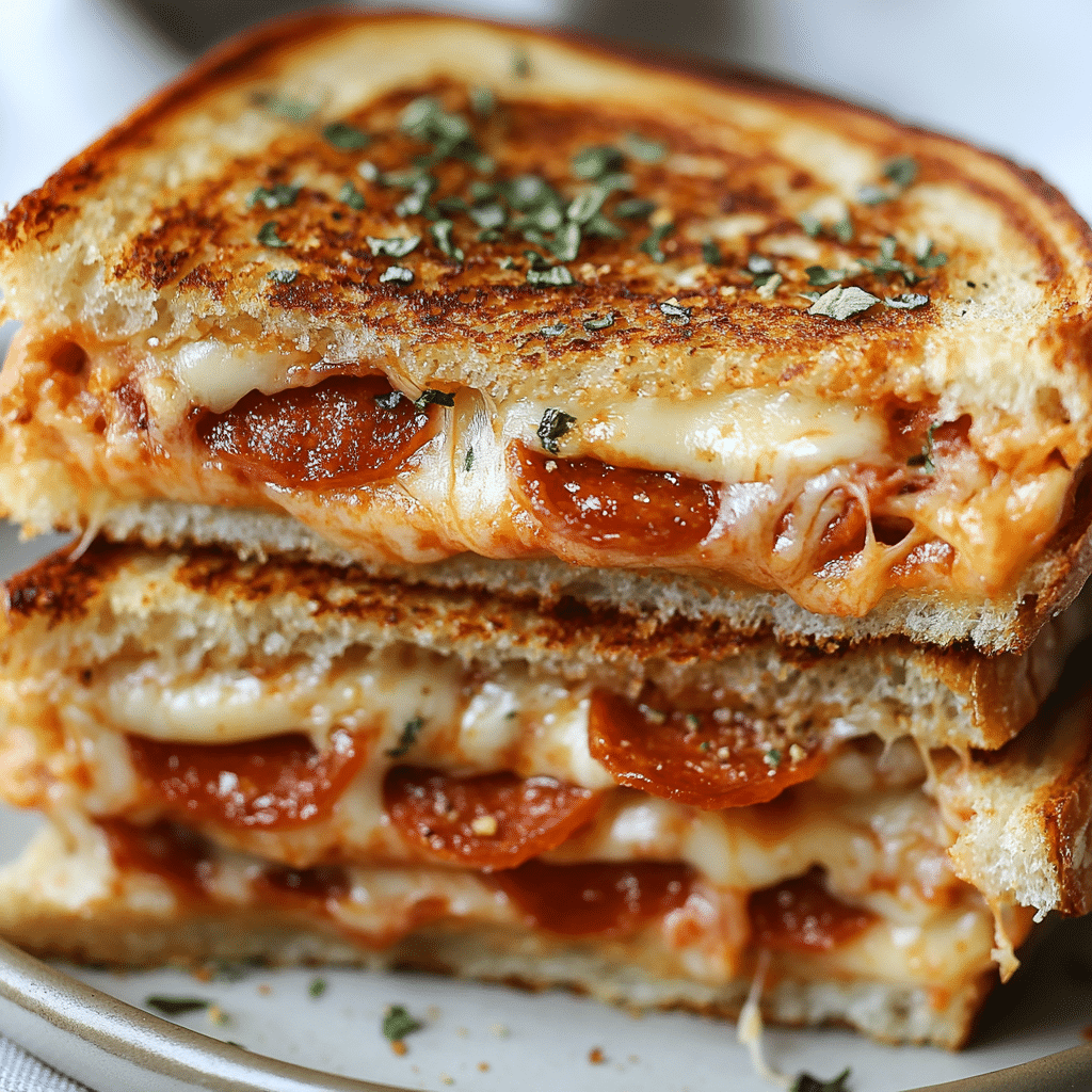 Pizza Grilled Cheese Sandwich