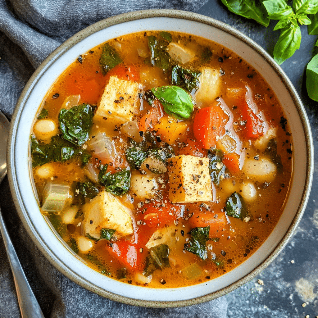 Healthy Tuscan Vegetable Soup