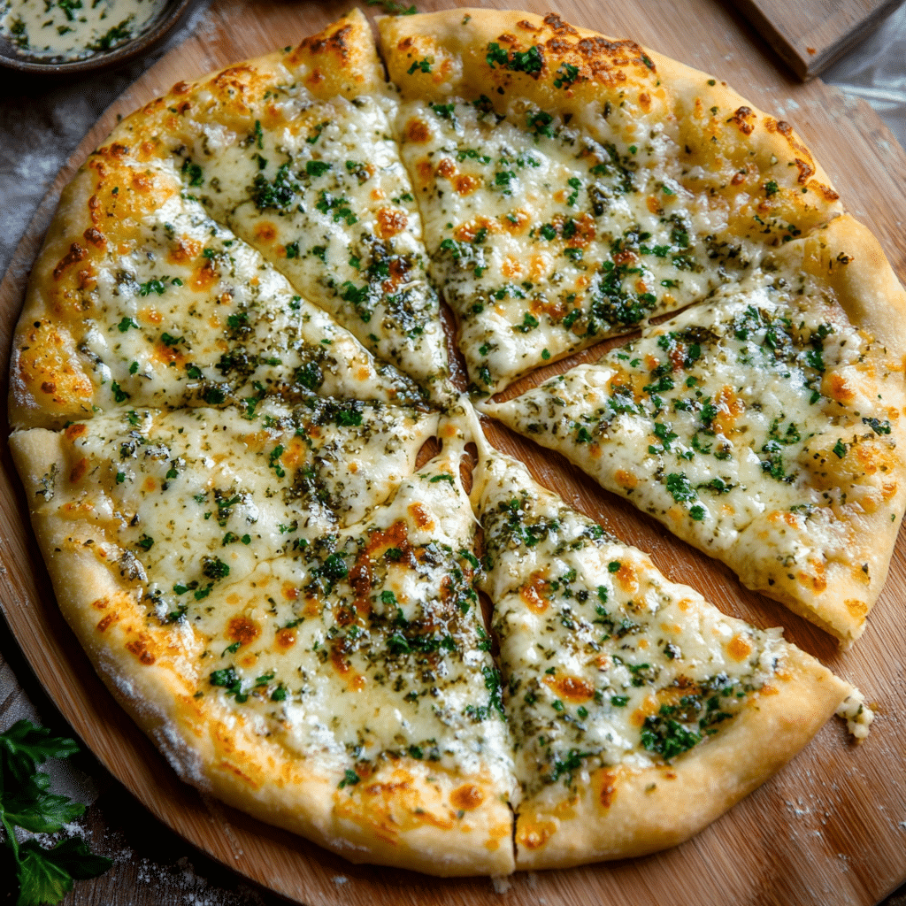 White Garlic Pizza Sauce