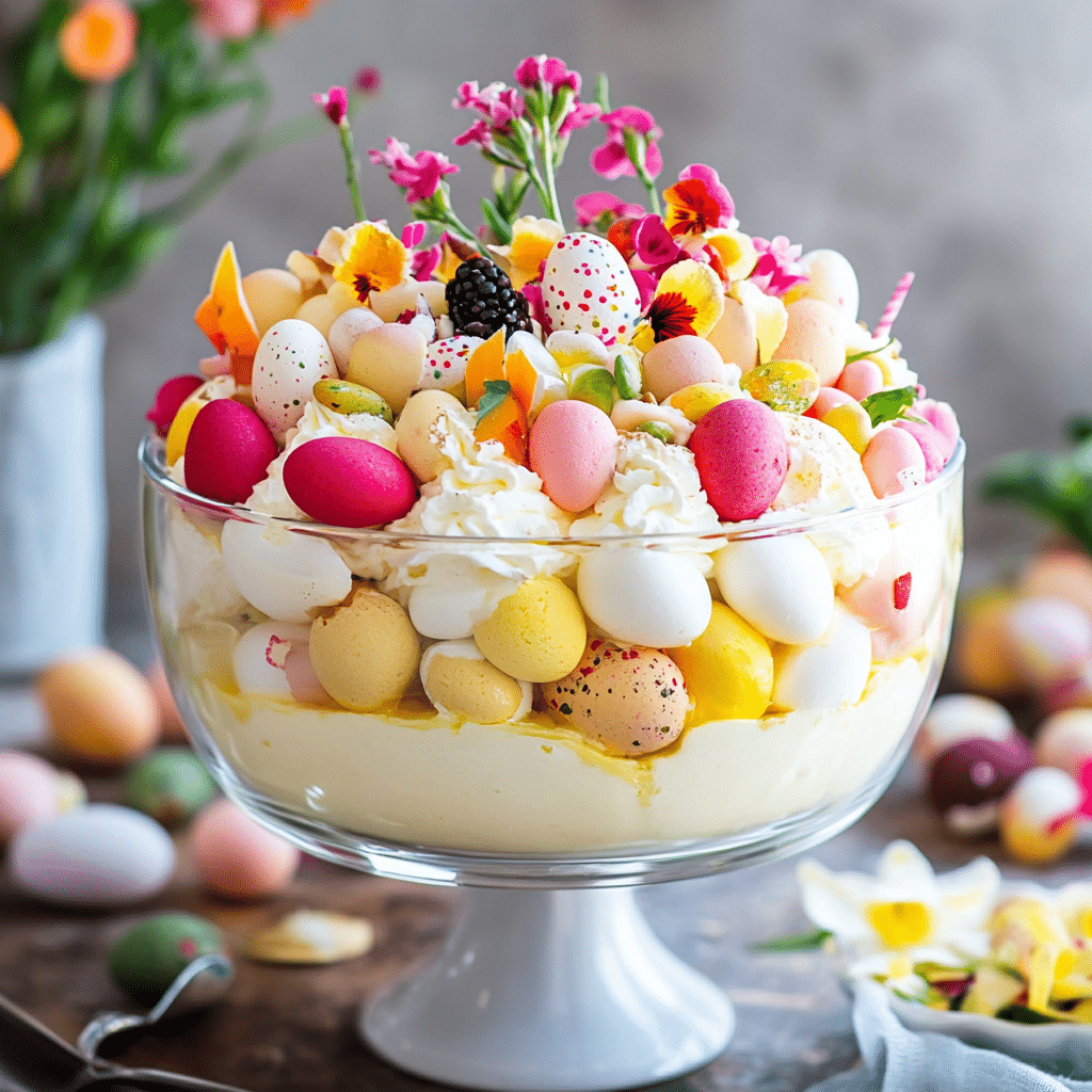 Easter Trifle Dessert