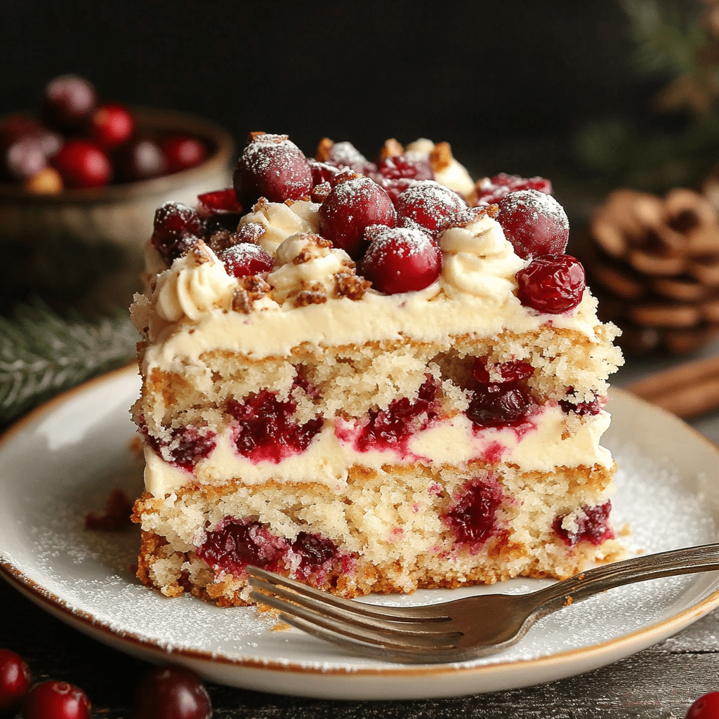 Cranberry Bliss Coffee Cake Recipe