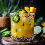 Spicy Mango Jalapeño Margarita