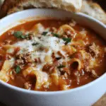 Crockpot Lasagna Soup