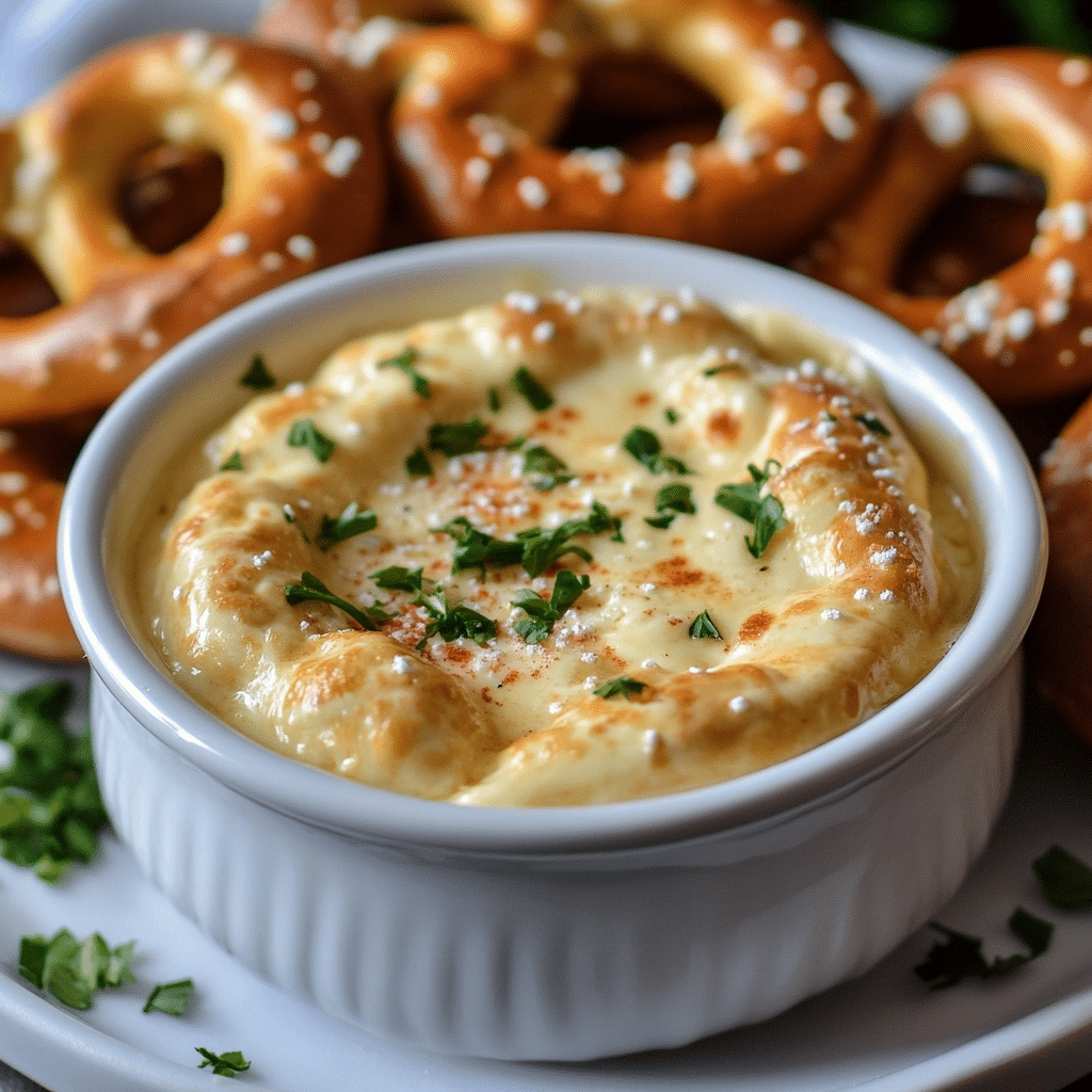 Cheese Dip for Pretzels