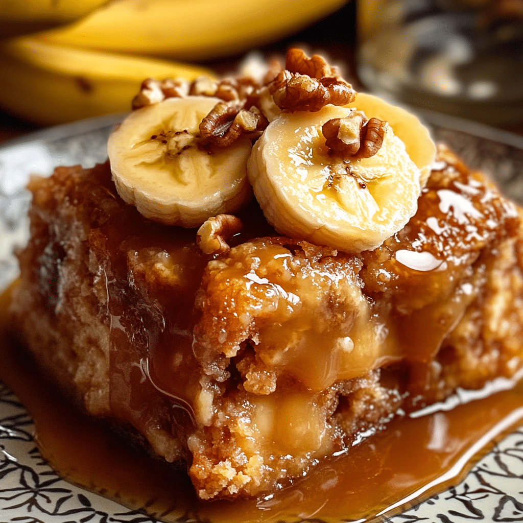 Banana Bread Pudding