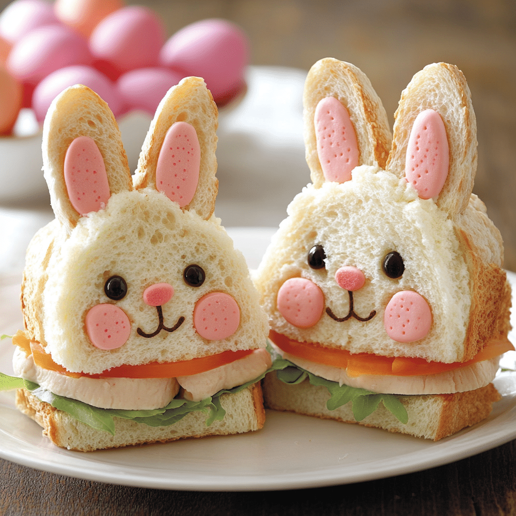 Easter Bunny Sandwiches