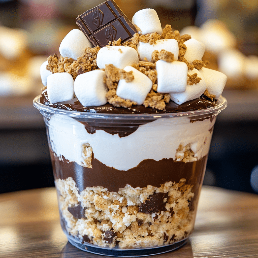 S'mores Pudding Cups Recipe