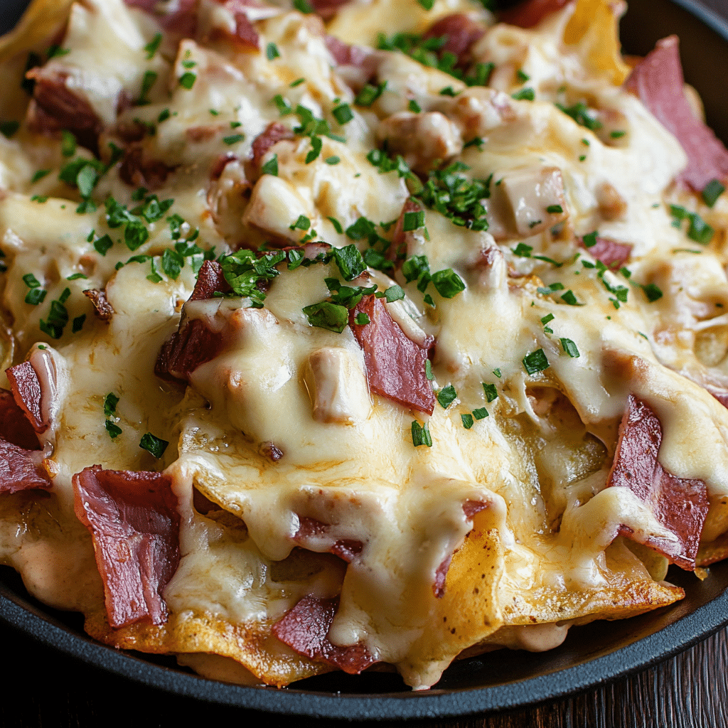 Reuben-Topped Irish Nachos