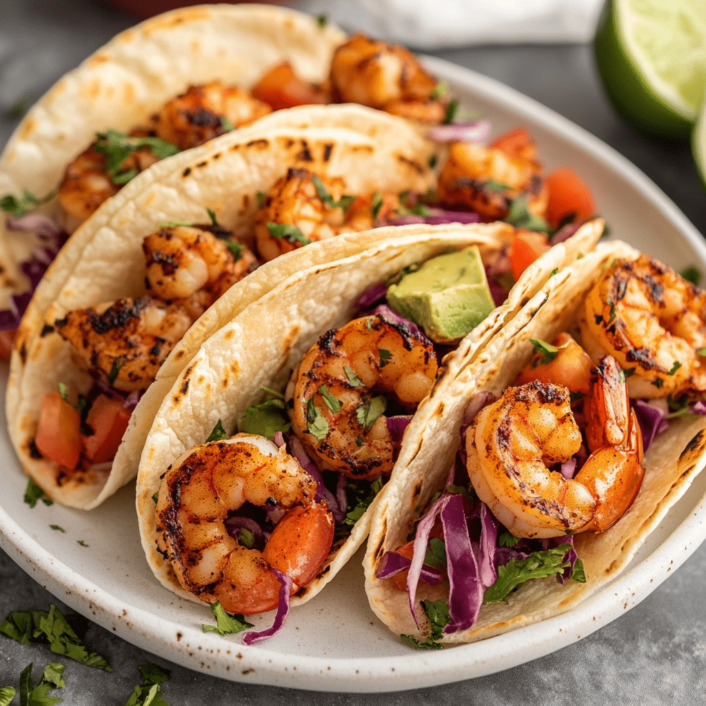 Air Fryer Shrimp Tacos