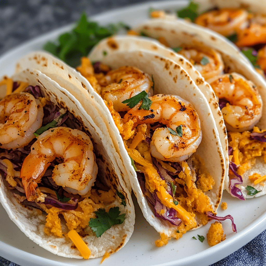 Air Fryer Shrimp Tacos