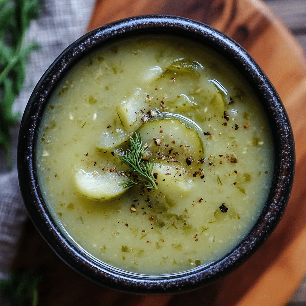 Dill Pickle Soup