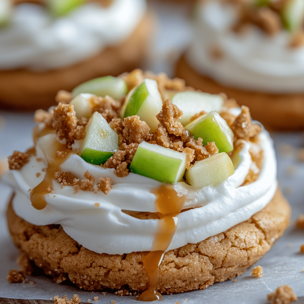 The Best Caramel Apple Cookies – Crumbl Copycat