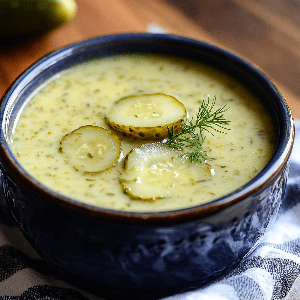 Dill Pickle Soup