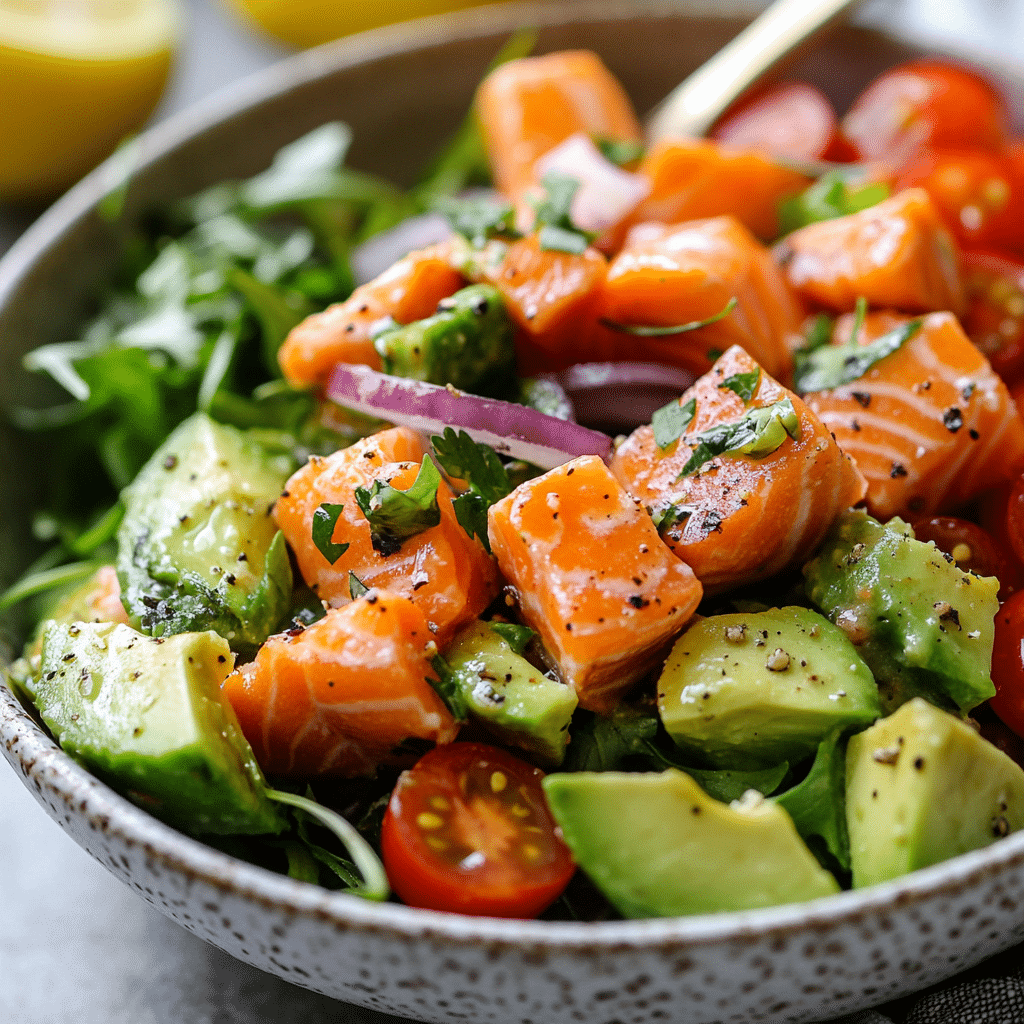 5-Ingredient Salmon Salad