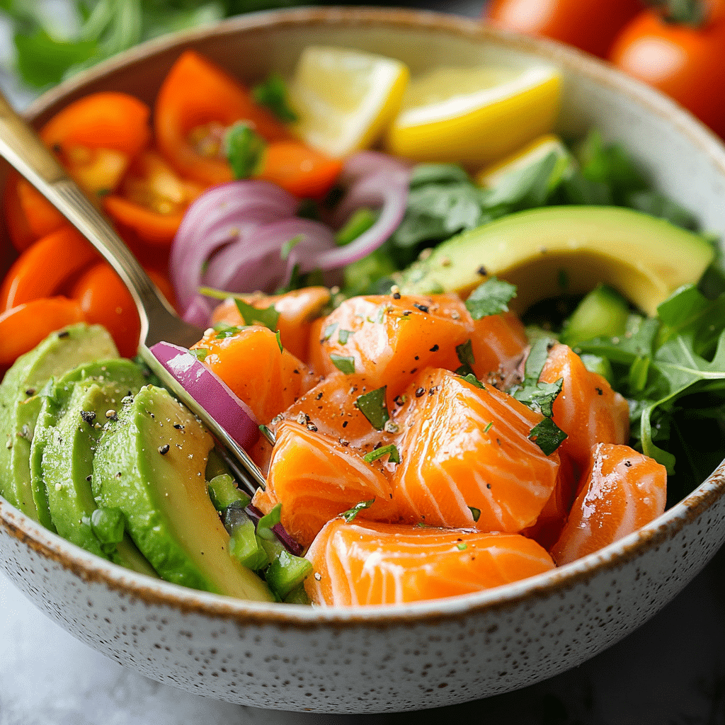 5-Ingredient Salmon Salad