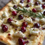 Cranberry Goat Cheese Flatbread