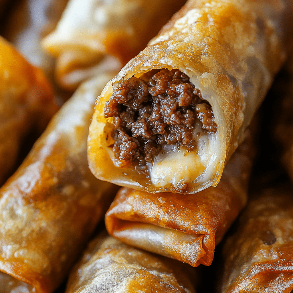 Cheesesteak Eggrolls