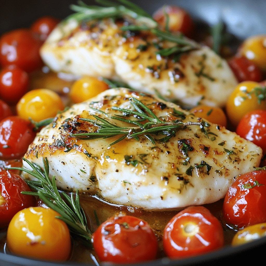 Mediterranean Baked Fish Delight