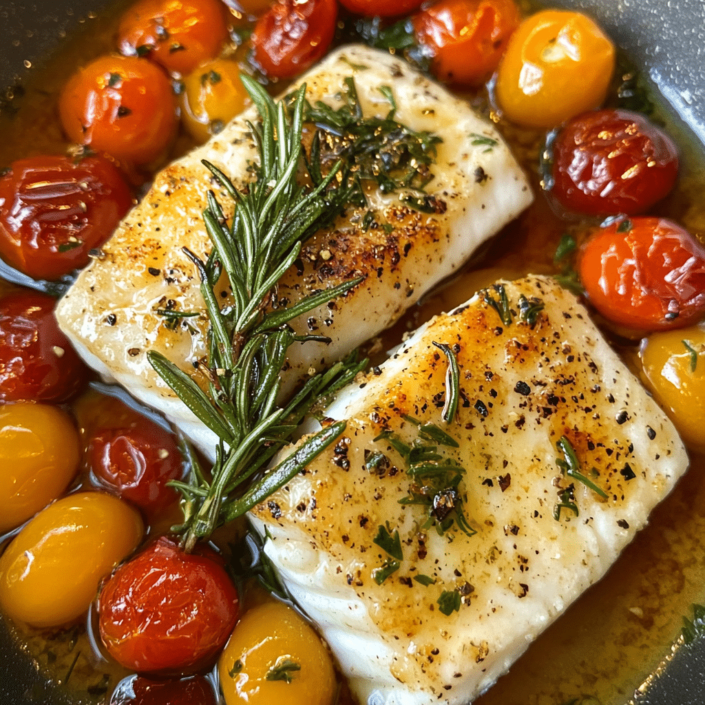 Mediterranean Baked Fish Delight