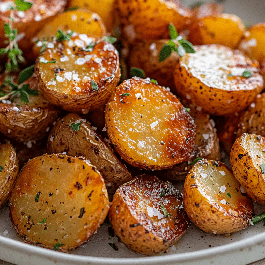 Crispy Roast Potatoes with Rosemary and Garlic