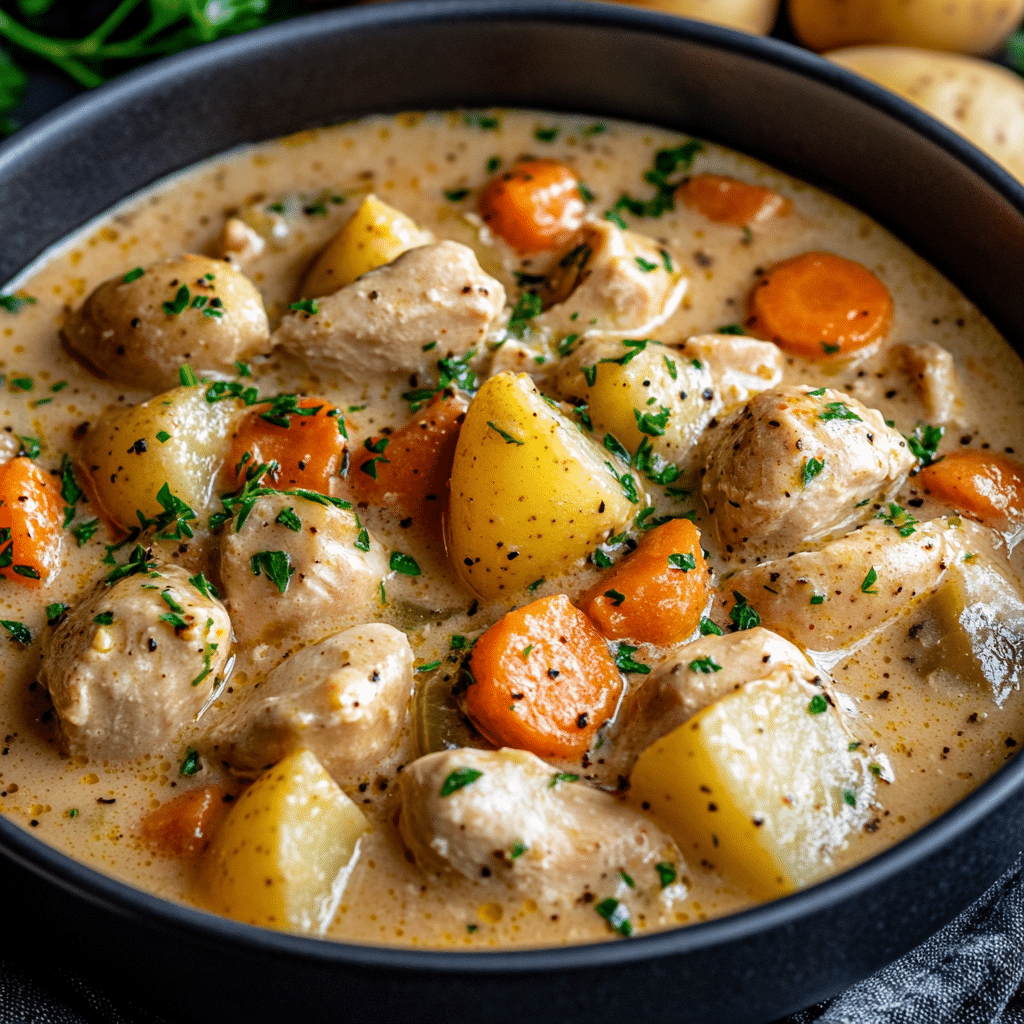 Crockpot Ranch Chicken and Potatoes