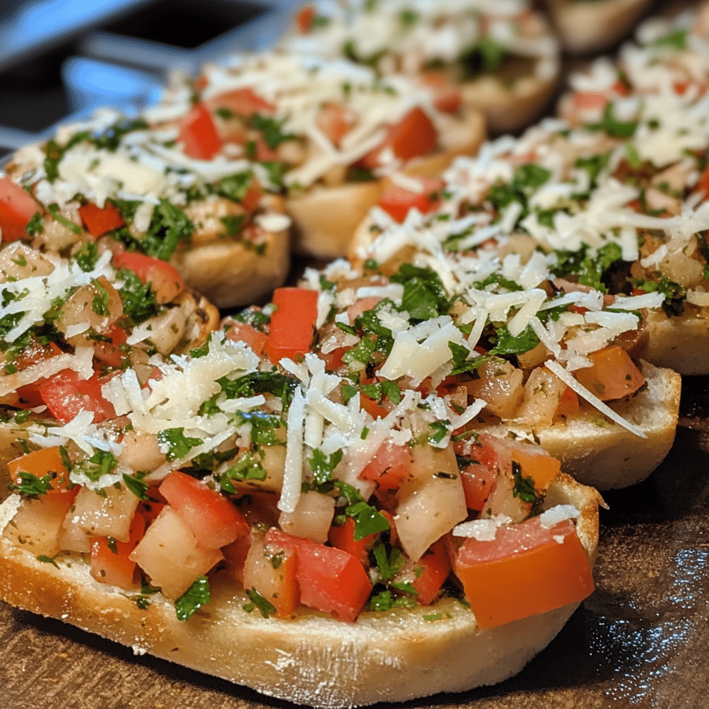 Traeger Bruschetta