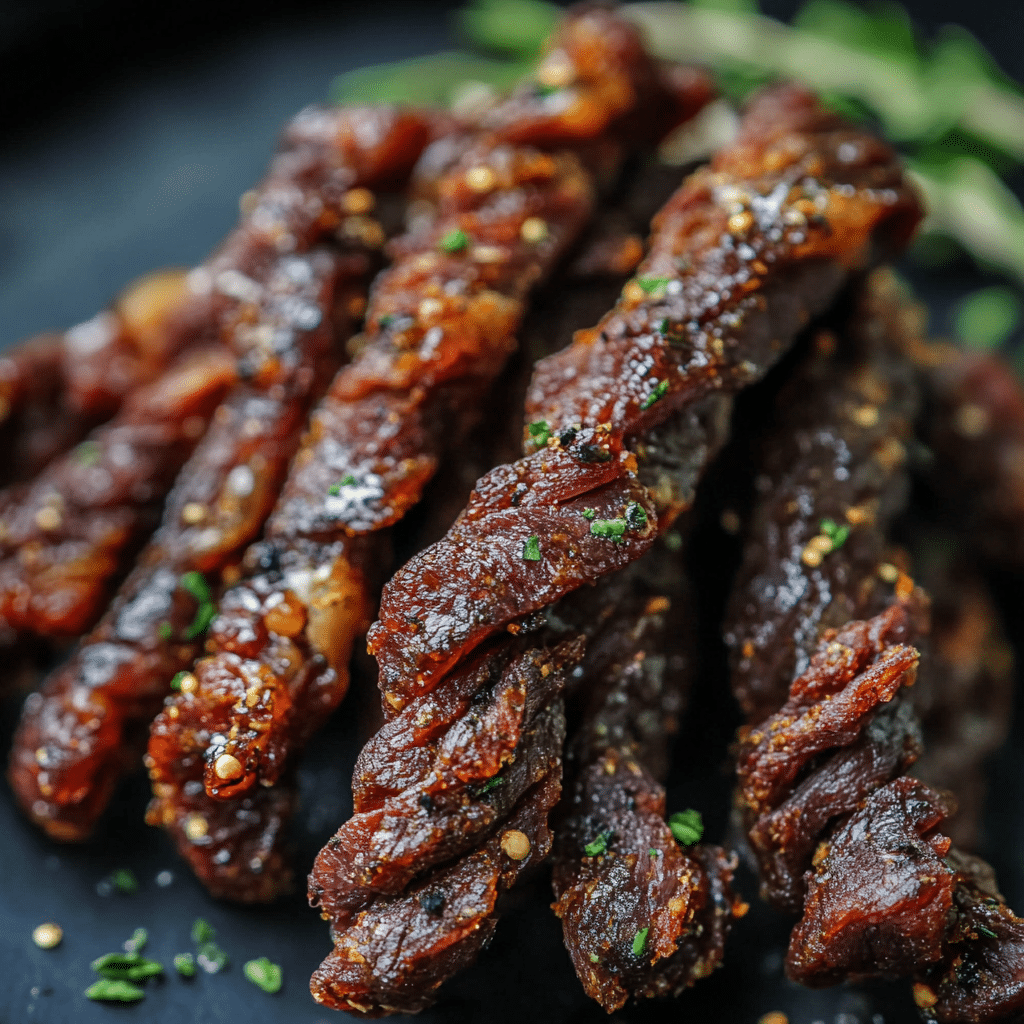 Smoked Beef Jerky Twists