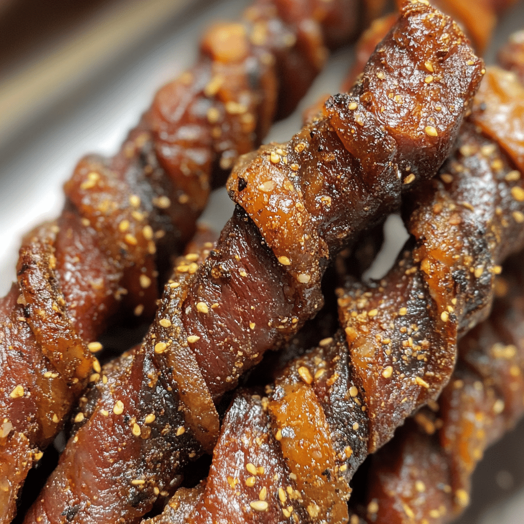 Smoked Beef Jerky Twists