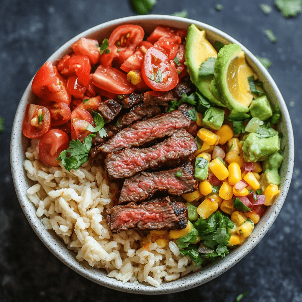 Chipotle Copycat Steak Burrito Bowls