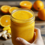 Orange Carrot Ginger Turmeric Juice